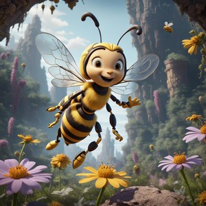  Maya the Bee as a CGI Animated/Live-Action film