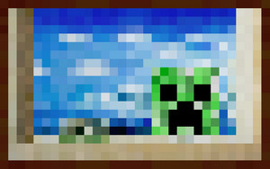  Minecraft Painting achtergrond