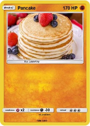  Pancake Card