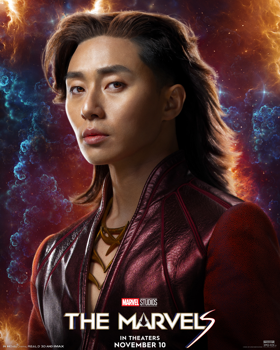 Park Seo-joon as Prince Yan | The Marvels  | Character poster