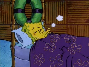  SpongeBob is Sleeping at Night