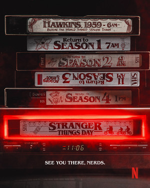  Stranger Things 日 2023 Poster