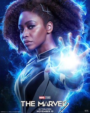  Teyonah Parris as Monica Rambeau: Photon | The Marvels | Character poster