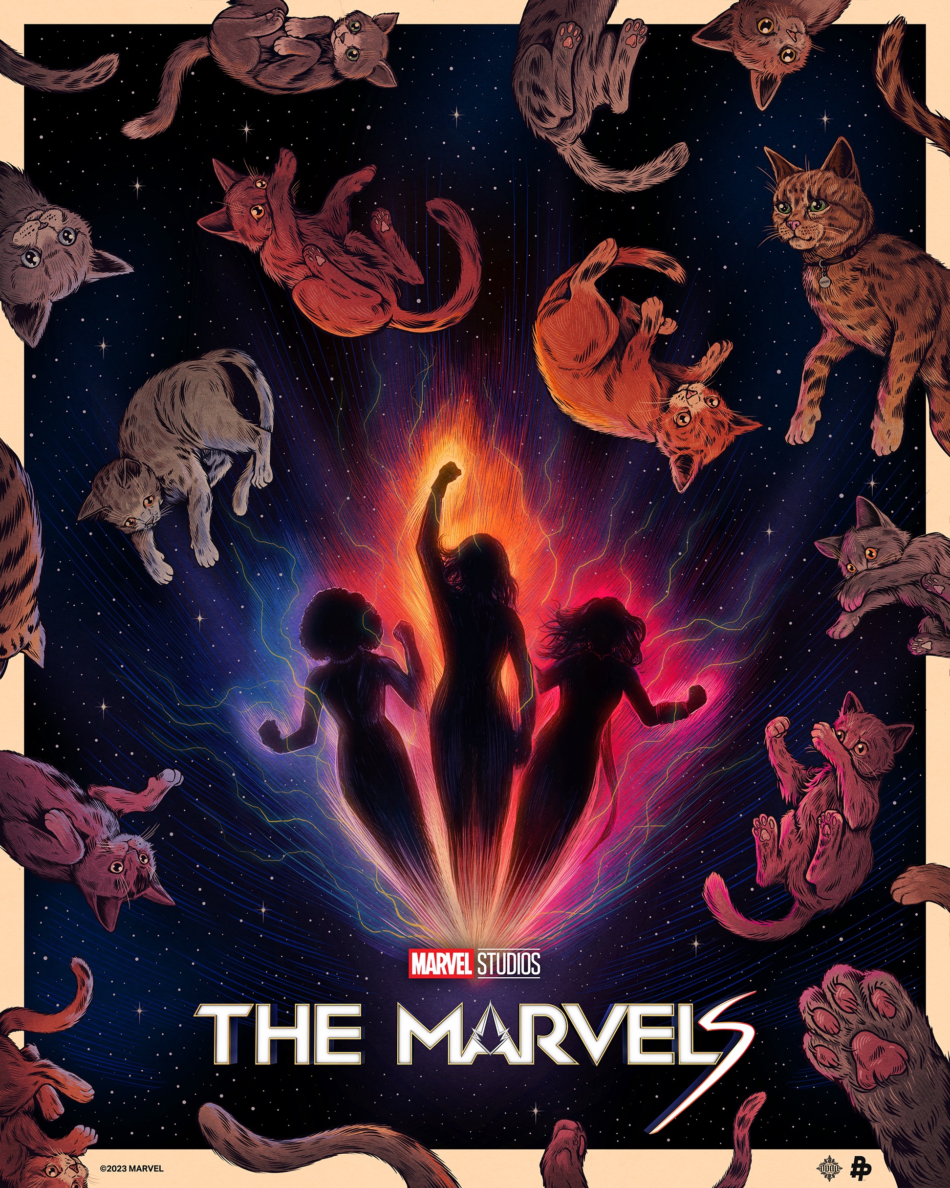 The Marvels | Fun with Flerkens! 🐈 | Promotional poster