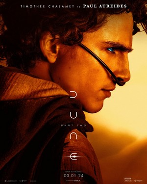 Timothée Chalamet is Paul Atreides | Dune: Part Two | Character Poster