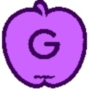  Uppercase epal, apple G