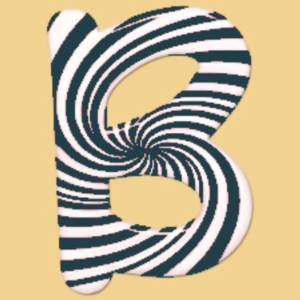  Uppercase Candy-Cane B