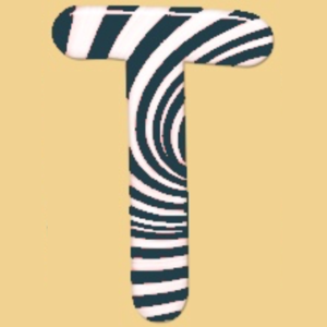  Uppercase Candy-Cane T