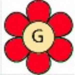 Uppercase Flower G