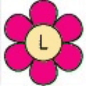  Uppercase fleur L