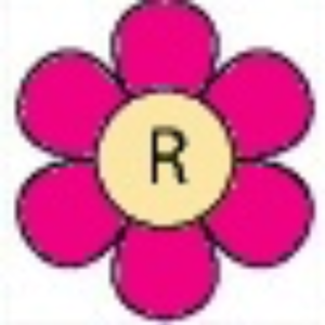Uppercase Flower R