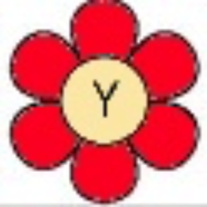 Uppercase Flower Y