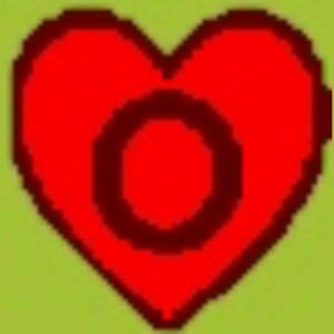 Uppercase Heart O