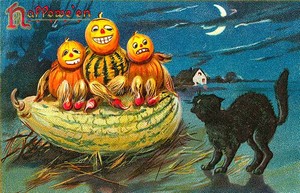 Vintage Хэллоуин Cards 🎃👻