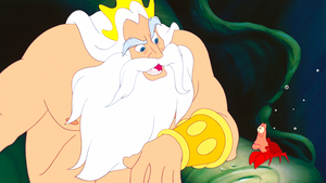  Walt डिज़्नी Screencaps – King Triton & Sebastian