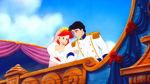  Walt 디즈니 Screencaps – Princess Ariel & Prince Eric