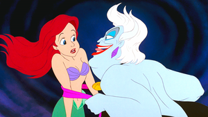  Walt डिज़्नी Screencaps - Princess Ariel & Ursula