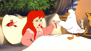  Walt 迪士尼 Screencaps – Sebastian, Princess Ariel & Scuttle