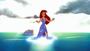  Walt 迪士尼 Slow Motion Gifs - Princess Ariel