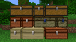  Wood type chest variants
