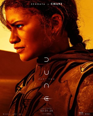  Zendaya is Chani | Dune: Part Two | Character Poster