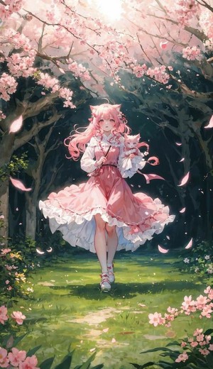 lets take a walk through the cherry trees 🌸