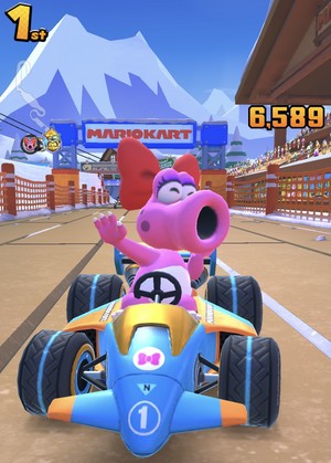  A một giây Mario Kart Wii win