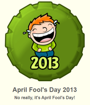 April Fool's Day 2013 Cap