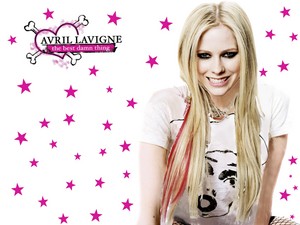  Avril Lavigne stars' smile