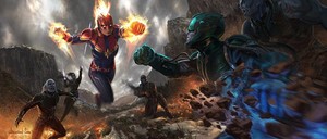  Captain Marvel | concept art سے طرف کی Jackson Sze