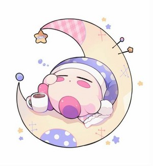  Cute 담홍색, 핑크 Kirby
