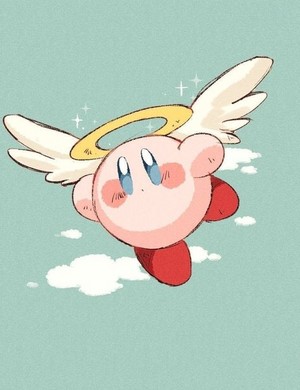  Cute rosa, -de-rosa Kirby
