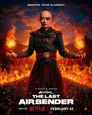  Dallas Liu as Prince Zuko | Avatar: The Last Airbender | Character poster