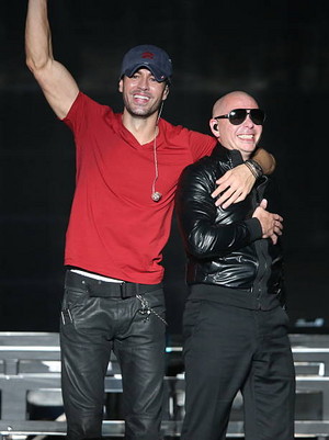  Enrique Iglesias and Pitbull