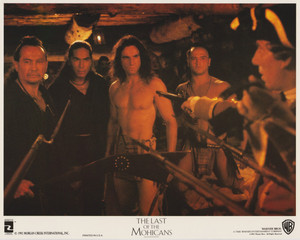  Hawkeye, Uncas and Chingachgook | The Last of the Mohicans | Lobby Card | 1992