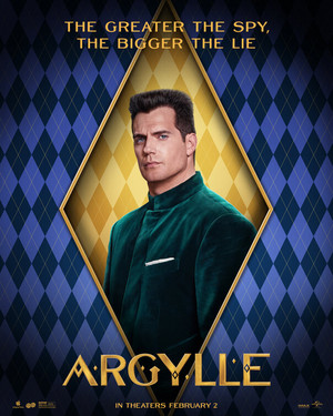  Henry Cavill as Argylle | Argylle | Character Poster