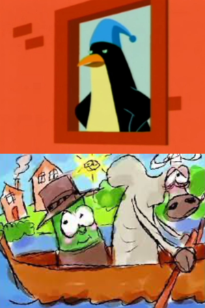  Henry The pinguim hates something Meme