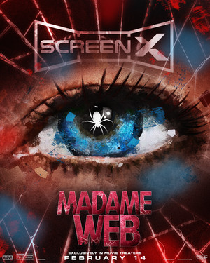  Madame Web | ScreenX promotional poster