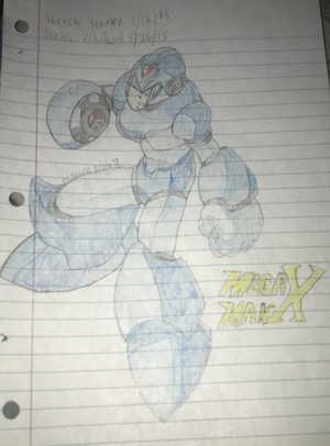  My drawing of MegaMan X