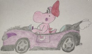  My newest drawing of Birdo in her Wild Wing