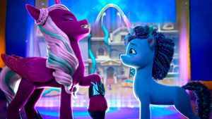  Opaline প্রদর্শিত হচ্ছে Misty how to laugh properly- My Little Pony: Make Your Mark Chapter 2