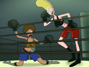 Pickles Oblong is good at boxing