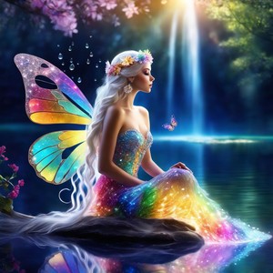  regenboog Fairy Of Wishes ..Make A Wish💛