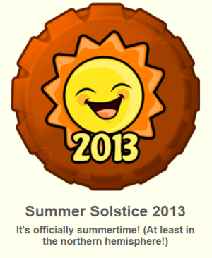 Summer Solstice 2013 Cap