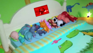 Ten in the cama CoComelon Animal Time animais for Kids