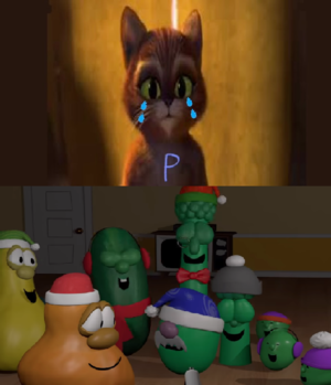  The Veggietales characters gets Laughing