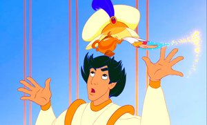  Walt ディズニー Screencaps – Prince アラジン & Genie