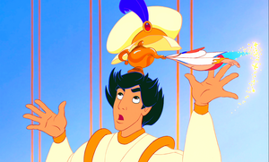  Walt disney Screencaps – Prince aladdín & Genie