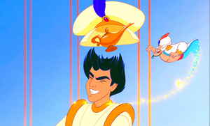  Walt डिज़्नी Screencaps – Prince अलादीन & Genie