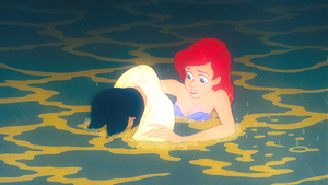 Walt Disney Screencaps – Prince Eric & Princess Ariel